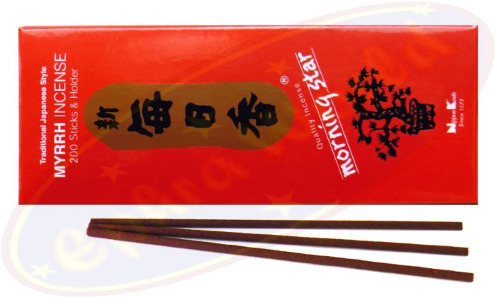 Nippon Kodo Morningstar Myrrh 70g Räucherstäbchen