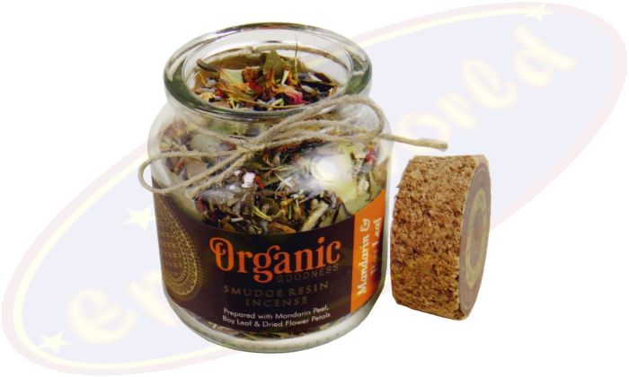 Organic Goodness Räucherwerk Mandarine & Lorbeer 40g