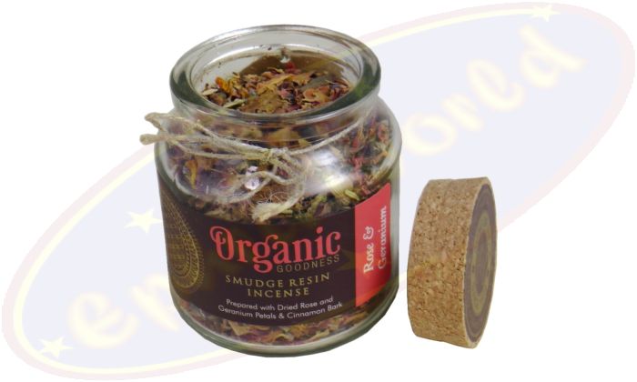 Organic Goodness Räucherkraut Rose & Geranium 25g