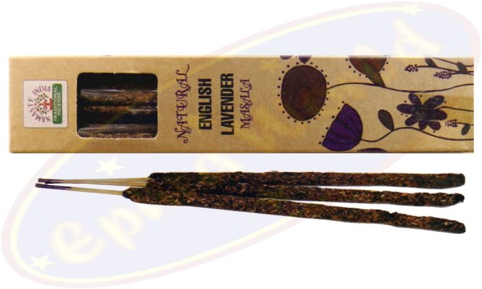 Orkay Namaste India Natural Smudge Räucherstäbchen English Lavender