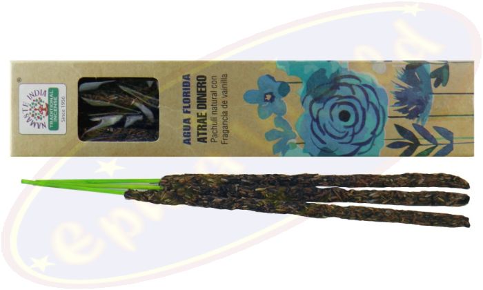 Orkay Namaste India Natural Smudge Räucherstäbchen Florida Water Money Drawing