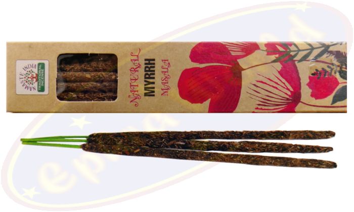 Orkay Namaste India Natural Smudge Räucherstäbchen Myrrh