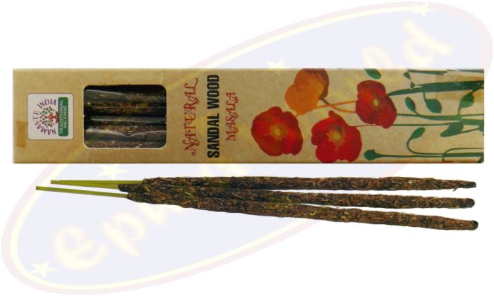 Orkay Namaste India Natural Smudge Räucherstäbchen Sandalwood
