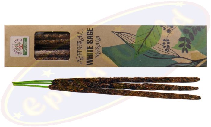Orkay Namaste India Natural Smudge Räucherstäbchen White Sage