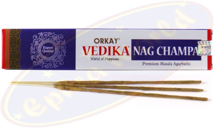 Orkay Vedika Nag Champa Masala Räucherstäbchen