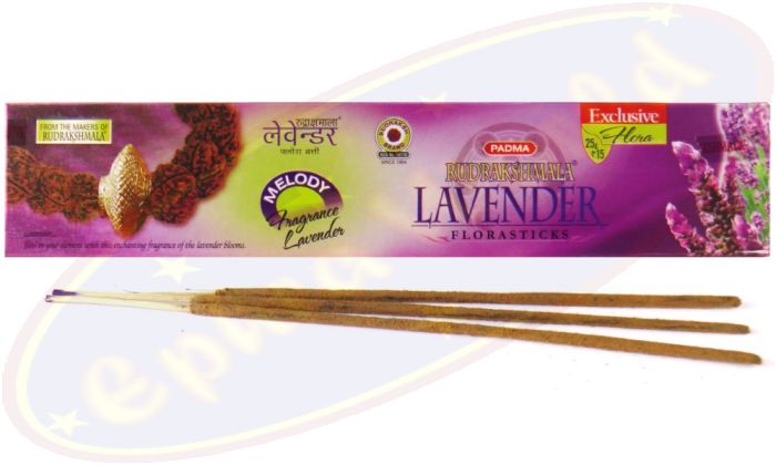 Padma Rudrakshmala Lavender Masala Räucherstäbchen