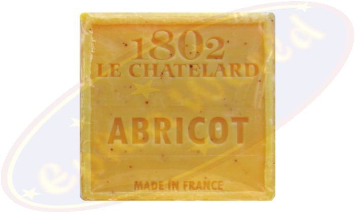 Le Chatelard 1802 palmölfreie vegane Seife 100g Aprikose