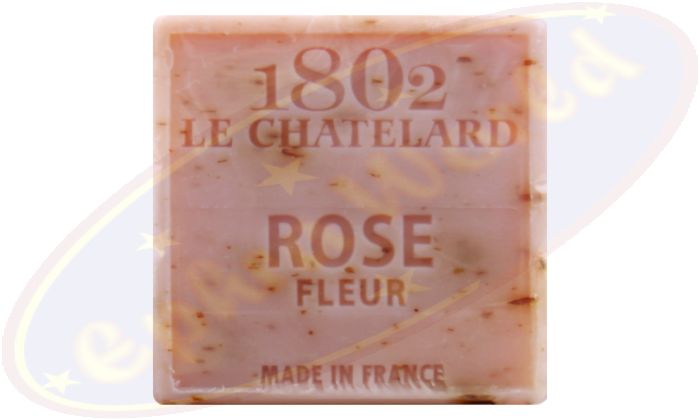 Le Chatelard 1802 palmölfreie vegane Seife 100g Rosenblüten