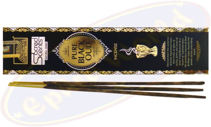 Parimal Sacred Scents Pure Black Oud Masala Räucherstäbchen