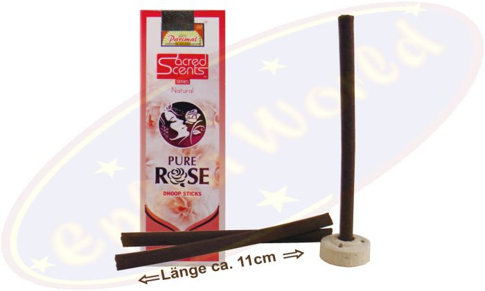 Parimal Sacred Scents Pure Rose Masala Dhoop Sticks