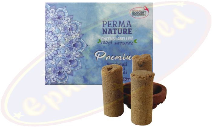Perma Nature Patchouli kurze dicke Dhoop Sticks