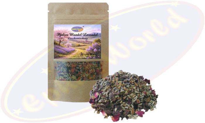 Räuchermischung "Pfälzer Mandel & Lavendel" 10g