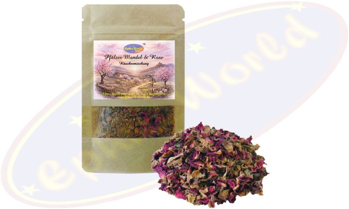 Räuchermischung "Pfälzer Mandel & Rose" 10g