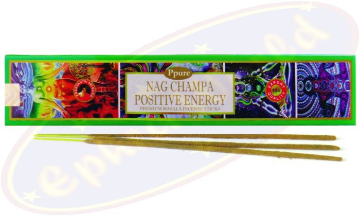 Ppure Nag Champa Positive Energy Masala Räucherstäbchen