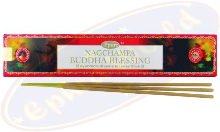 Ppure Nag Champa Buddha Blessing Masala Räucherstäbchen