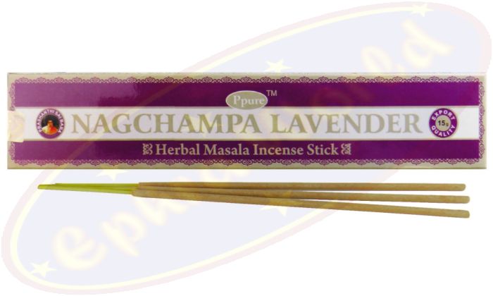 Ppure Nag Champa Lavender Masala Räucherstäbchen