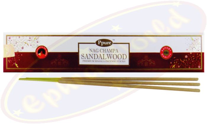 Ppure Nag Champa Sandalwood Masala Räucherstäbchen