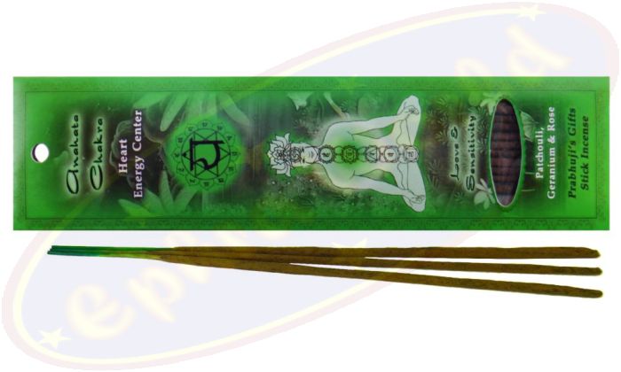 Prabhuji´s Gifts Chakra Räucherstäbchen Anahata Heart