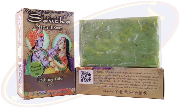 Prabhuji´s Gifts Pflegeseife Natural Uplifting Tulsi 100g
