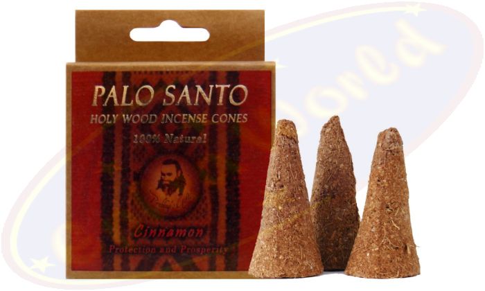 Prabhuji´s Gifts Palo Santo Räucherkegel Cinnamon