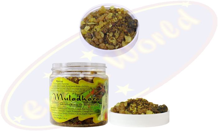 Prabhuji´s Gifts Räucherharz Chakra Muladhara Root 60g
