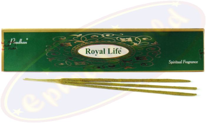 Pradhan Royal Life Masala Räucherstäbchen 2x10g (15cm)