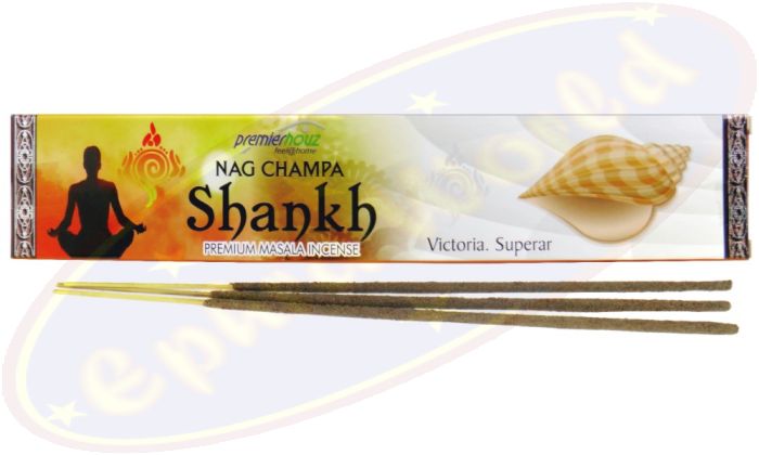 Premier Houz Nag Champa Shankh Masala Räucherstäbchen