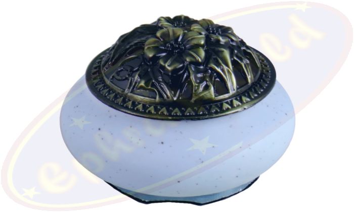 Räucherkegel Brenner Blumen Blau 9,5cm