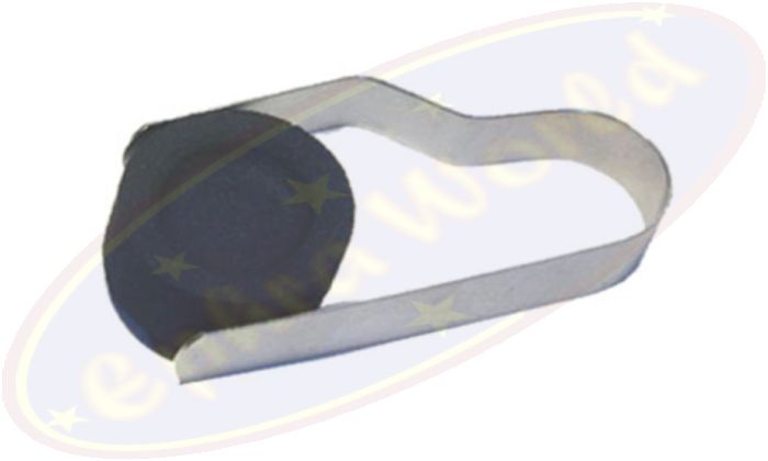 Räucherkohlenzange Edelstahl 9x4cm