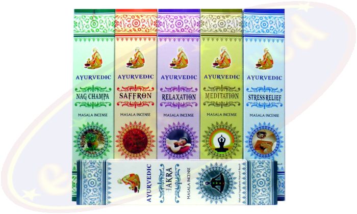 Räucherstäbchen Set 27 - Ayurvedische Traumdüfte II