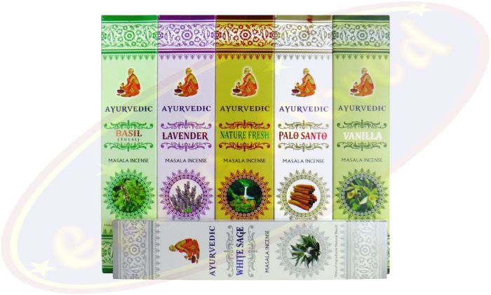 Räucherstäbchen Set 27/b - Ayurvedische Traumdüfte III