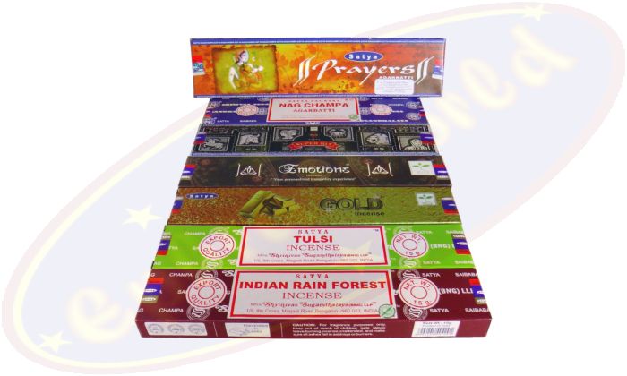 Räucherstäbchen Set 31 - Satya Indian Spirit
