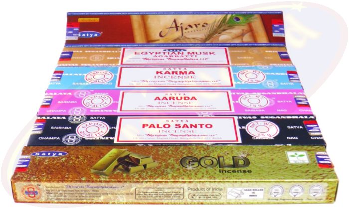Räucherstäbchen Set 36 - Satya Duftige Vielfalt