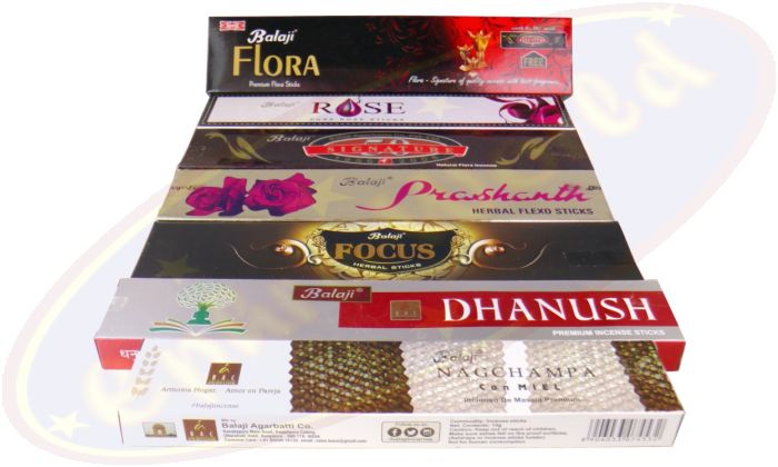 Räucherstäbchen Set 43 - Balaji Duftjuwelen