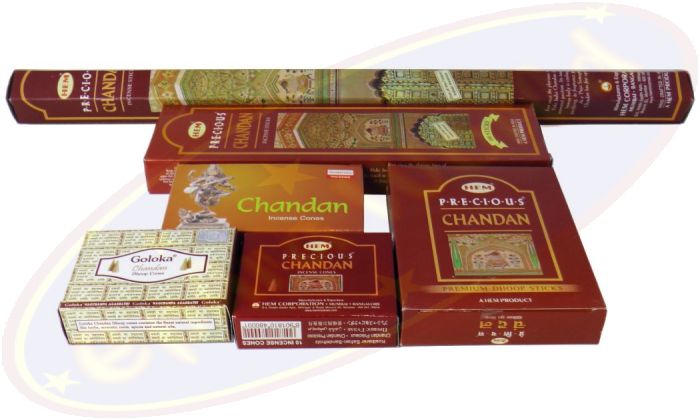 Räucherstäbchen Set 50 - Chandan Park