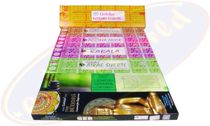 Räucherstäbchen Set 72 - Goloka`s Stufen zum Himmel