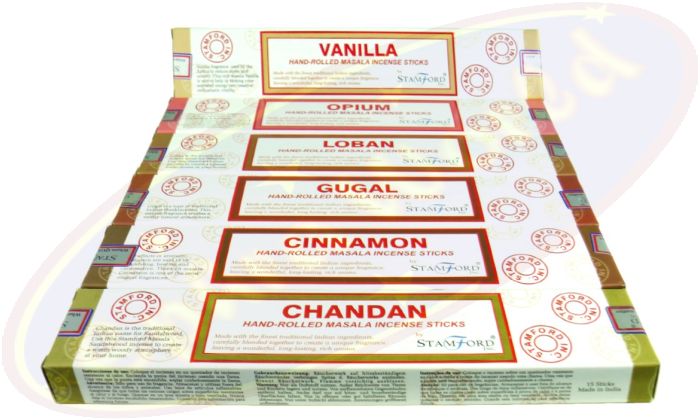 Räucherstäbchen Set 77 - Stamford Masala Aurora