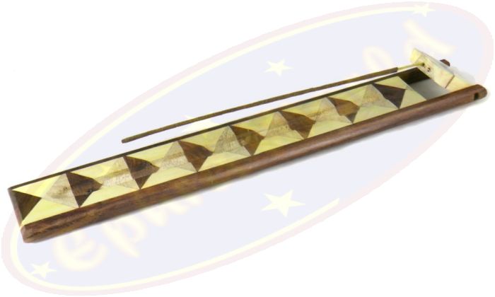 Räucherstäbchenhalter Karomuster 