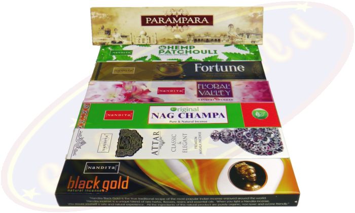 Räucherstäbchen Set 64 - Nandita Excellent Fragrance