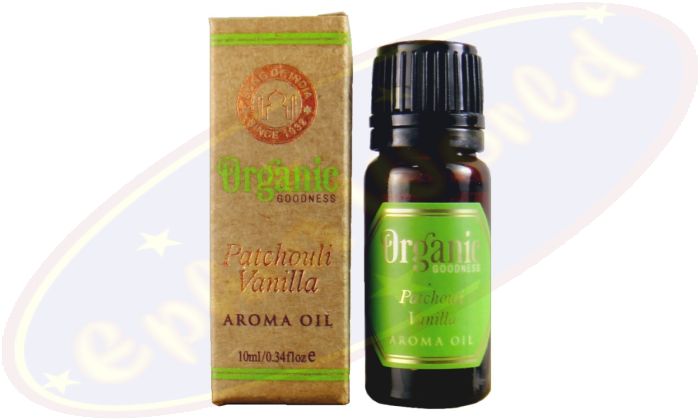 Song Of India Organic Goodness Aroma Oil Patchouli Vanilla