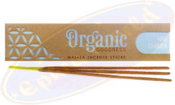 Song Of India Organic Masala Räucherstäbchen Nag Champa