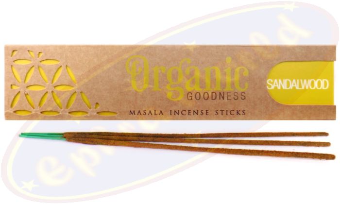 Song Of India Organic Masala Räucherstäbchen Sandalwood