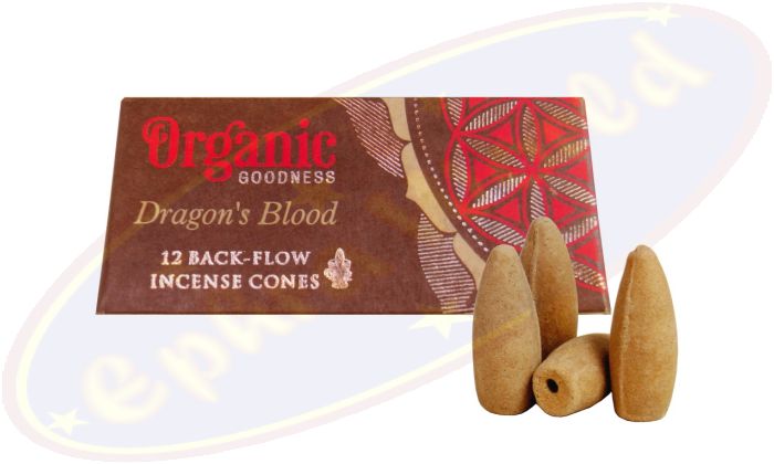 Song Of India Organic Goodness Rückflussräucherkegel Dragon´s Blood