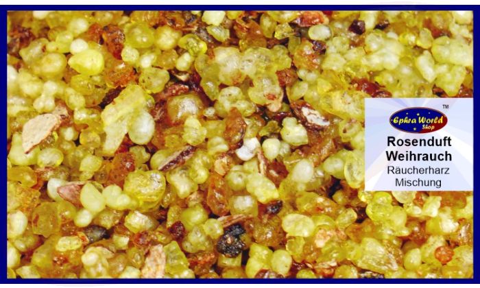 Rosenduft Weihrauch Räucherharzmischung 100g