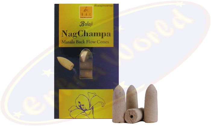 Balaji Rückfluss Kegel Backflow Cones Nag Champa