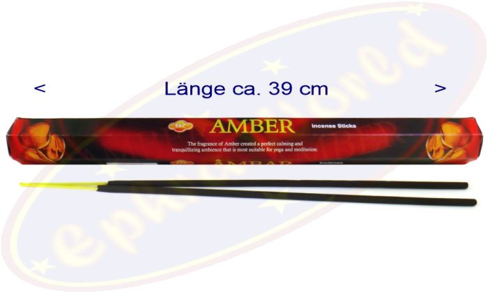 SAC Amber (Bernstein) XL Räucherstäbchen (Garten)