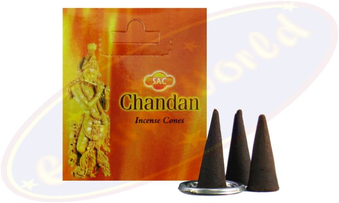 SAC Chandan Räucherkegel