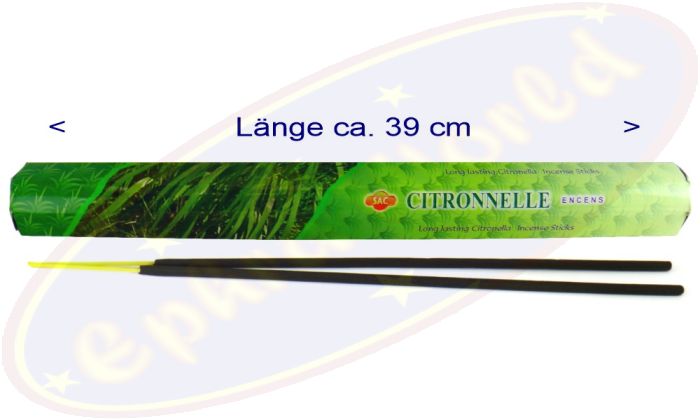 SAC Citronella XL Garten Räucherstäbchen