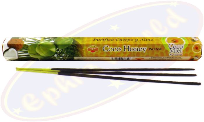 SAC Coco Honey Räucherstäbchen