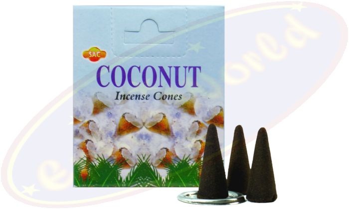 SAC Coconut Räucherkegel